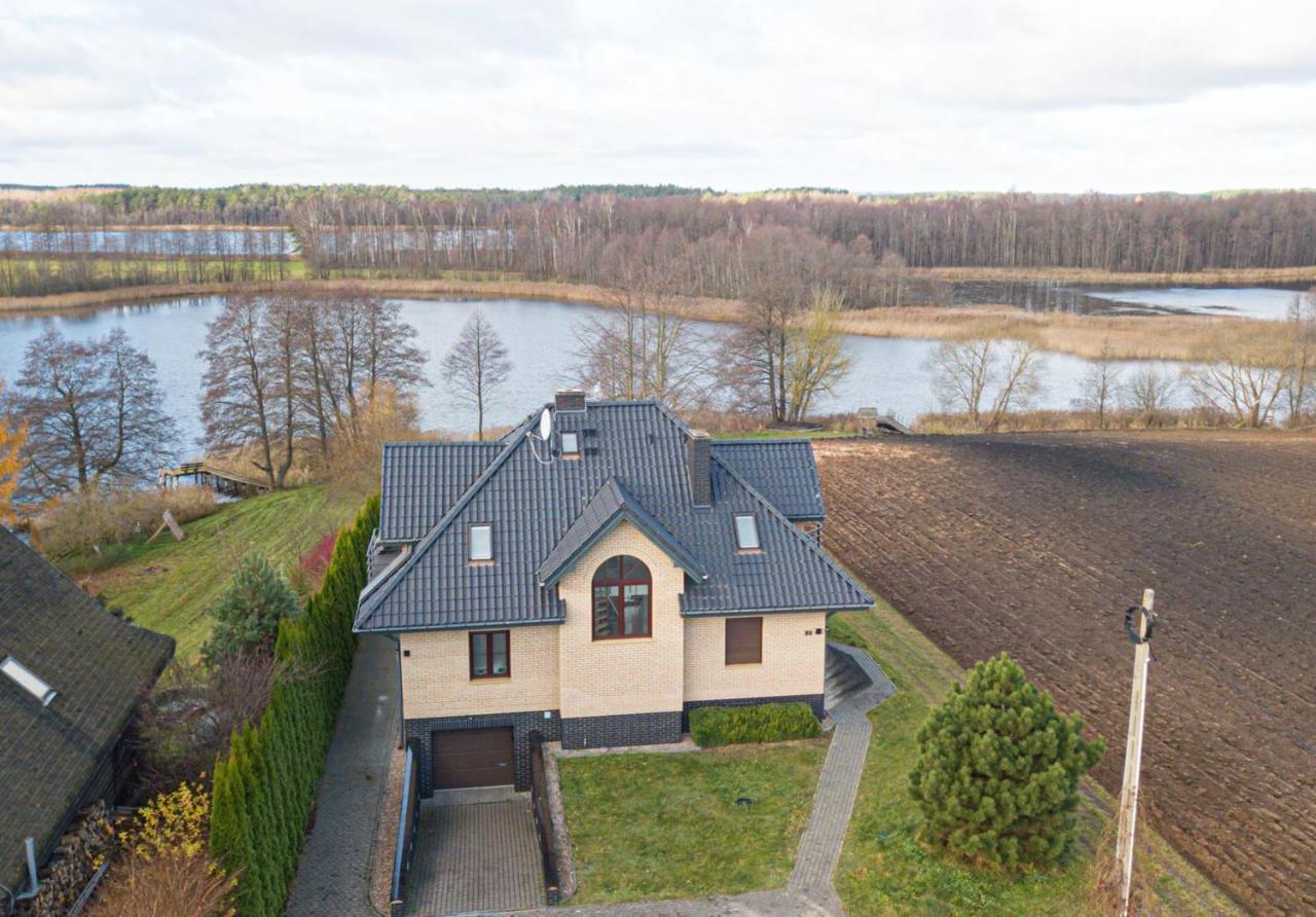 Domwigierski Pl -Jeziorki -Gr- Comfort-Ferienhaus-Polen - Wlasna Linia Brzegowa I Sauna Wysoki Most  Dış mekan fotoğraf