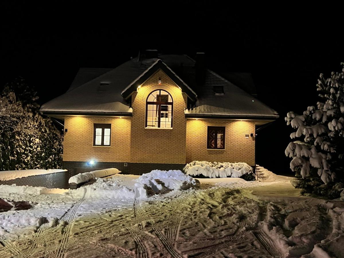 Domwigierski Pl -Jeziorki -Gr- Comfort-Ferienhaus-Polen - Wlasna Linia Brzegowa I Sauna Wysoki Most  Dış mekan fotoğraf