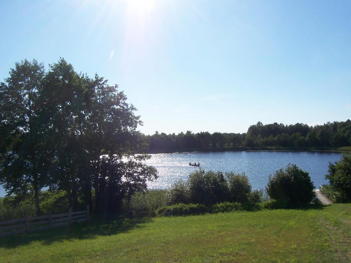 Domwigierski Pl -Jeziorki -Gr- Comfort-Ferienhaus-Polen - Wlasna Linia Brzegowa I Sauna Wysoki Most  Oda fotoğraf